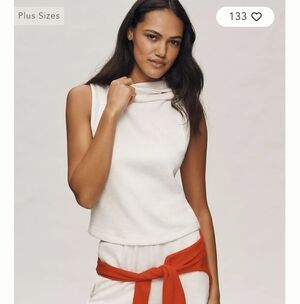 NWT Daily Practice Sleeveless Cowl-Neck Top